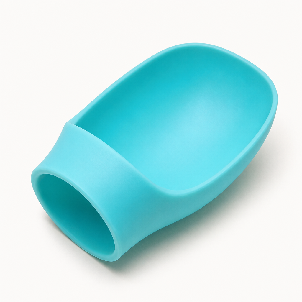 BPA-free, food-grade silicone scoop