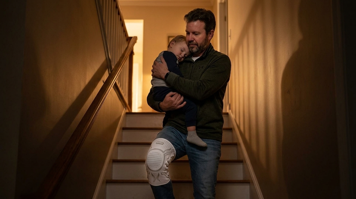4. Carrying Your Kid Up To Bed When They Fall Asleep On The Couch