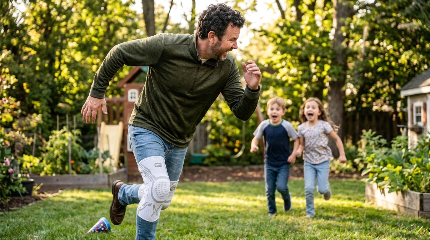 7. Chasing Them Through The Backyard - Actually Chasing Them