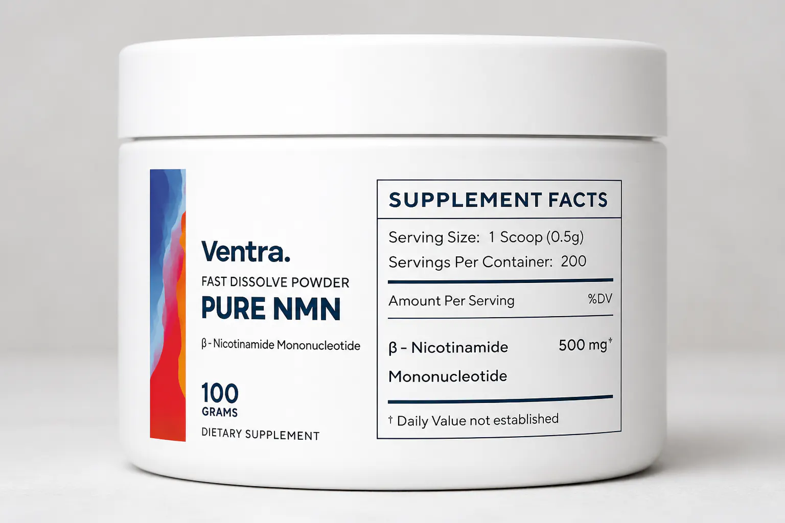 Pure β-NMN, Not A Diluted Mystery Blend