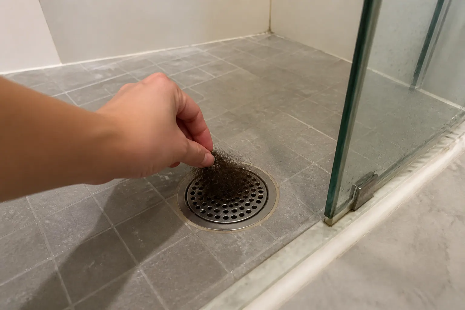 The Hair Ball in the Shower Drain You've Started Dreading