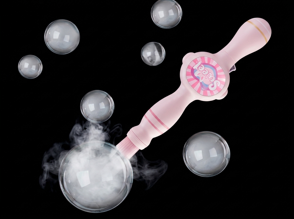 Magic Bubble Machine Gun - premium fog bubble blaster
