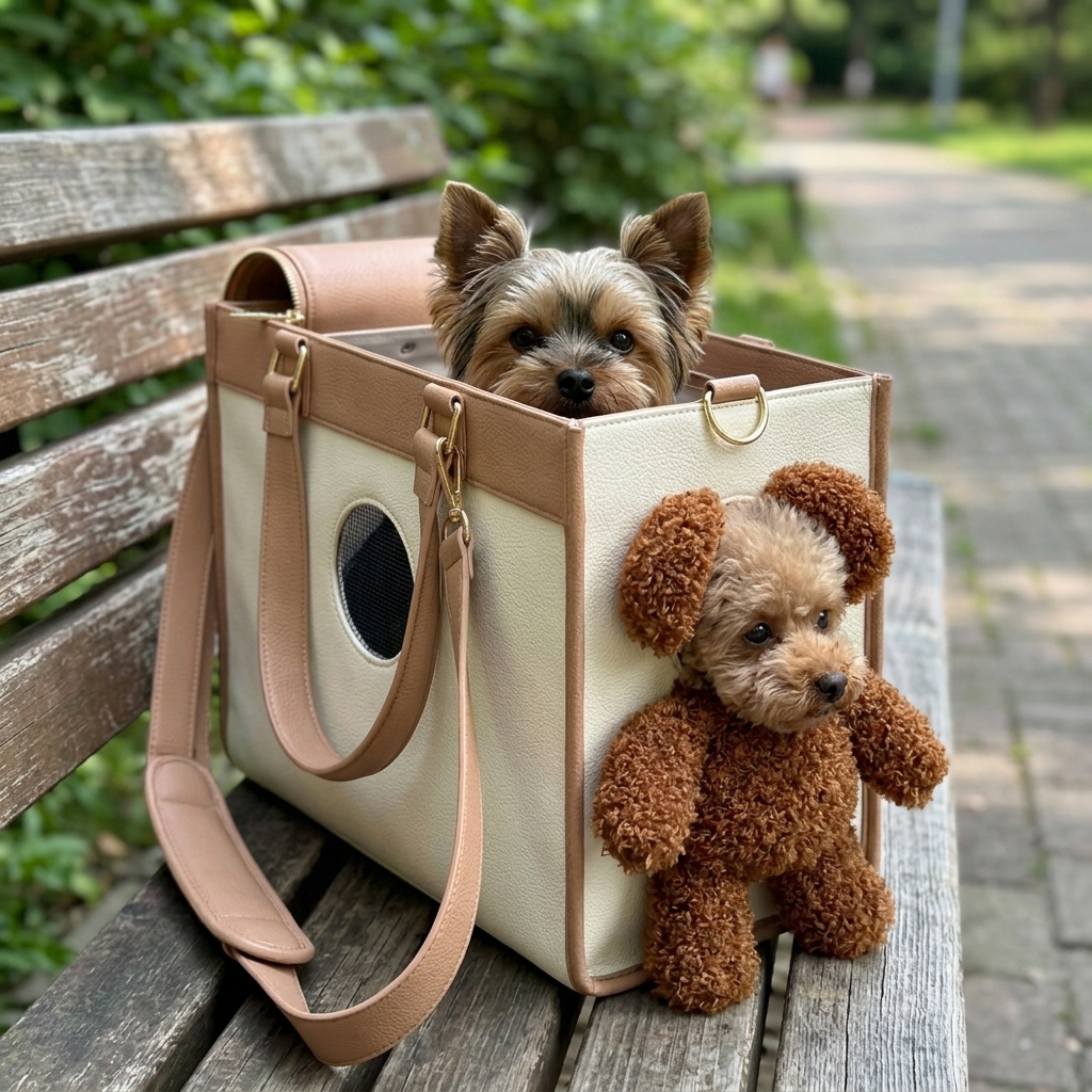 Yorkie in Venator tote