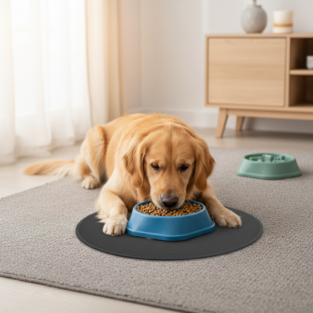 Your Pet Gulps Food in 30 Seconds. This Bowl Makes It Last.