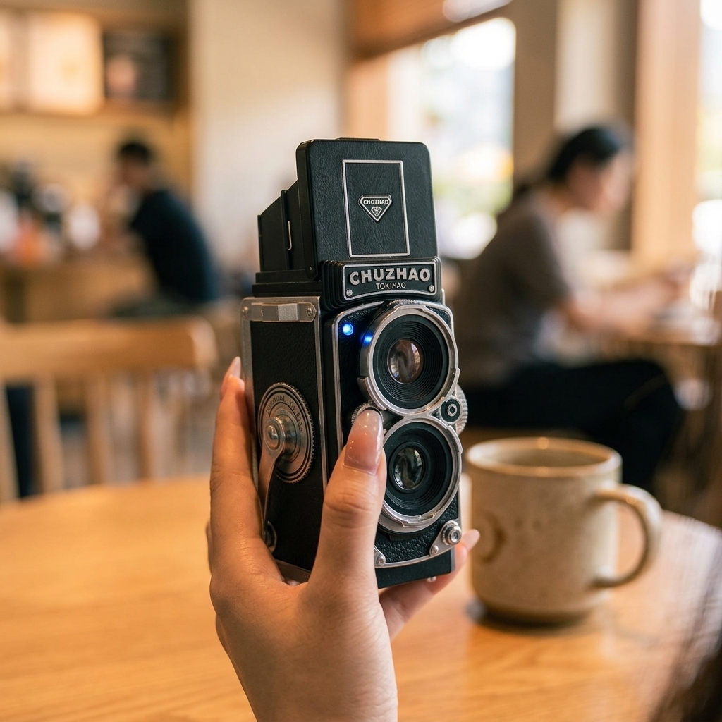 Pressing the shutter button