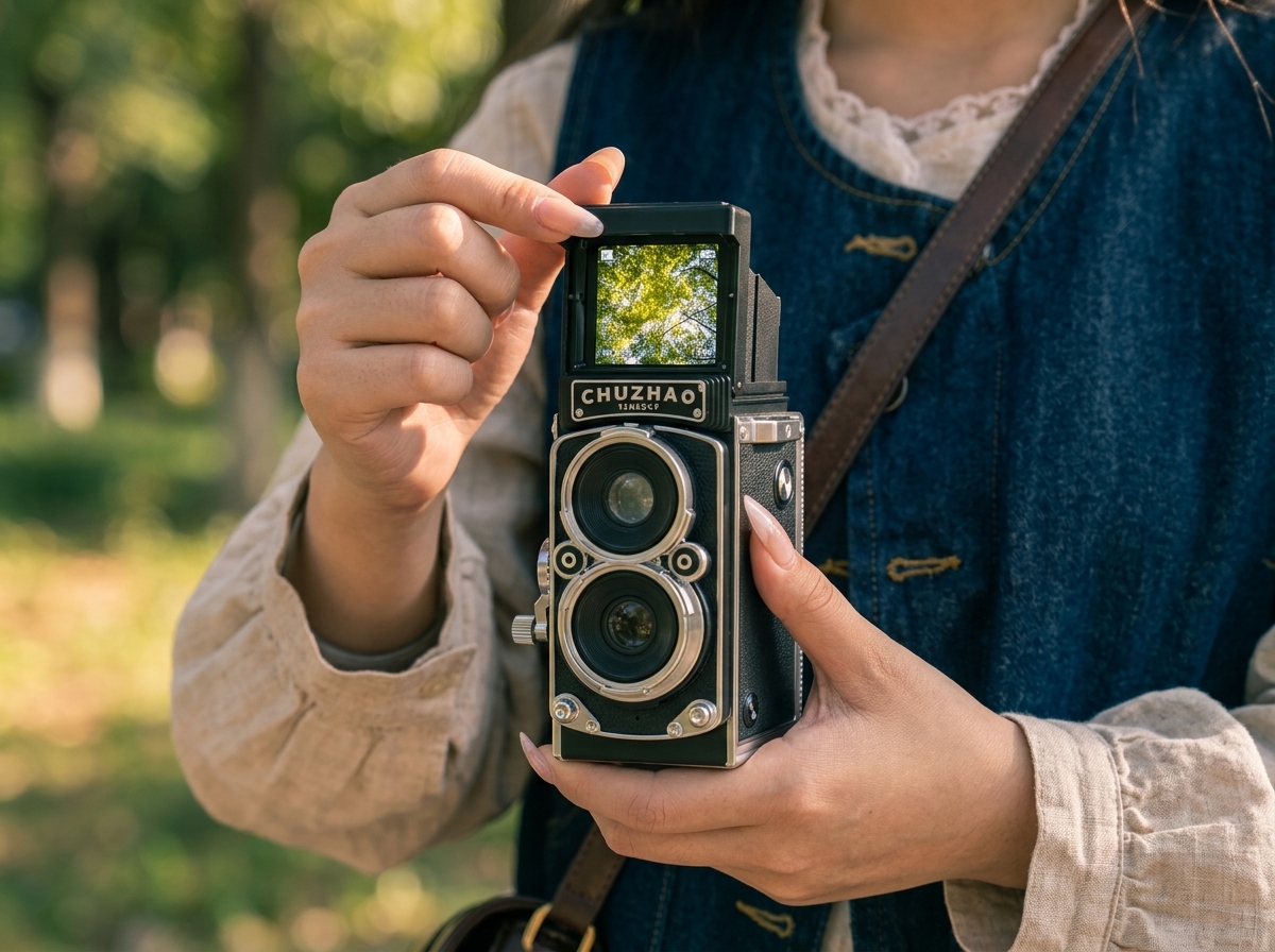 Flip Open the Viewfinder