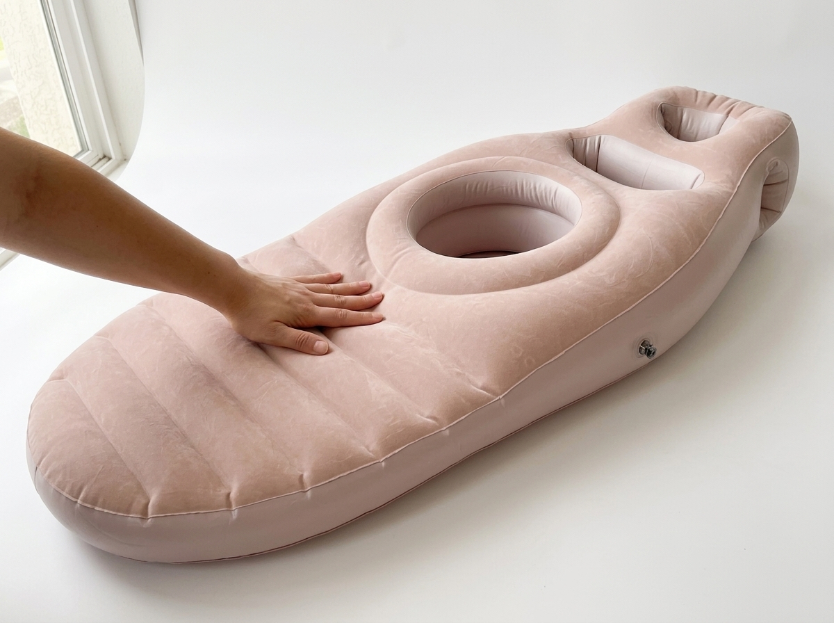 Close-up of Maternity Mattress 2.0 features