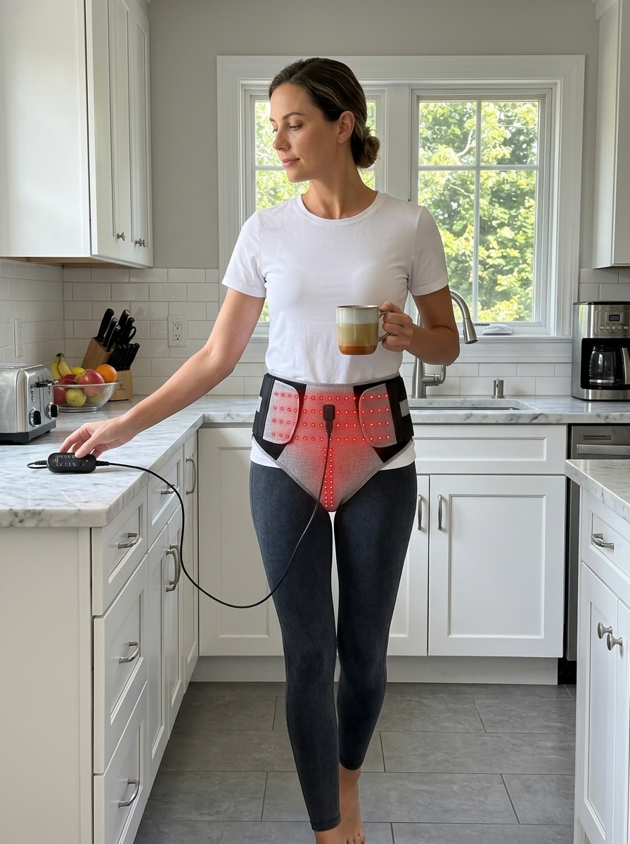 Stays Put. Stays Warm. No Cords Dangling Off the Couch.