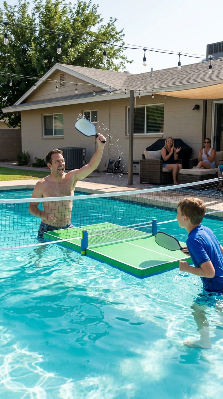 Mike R.'s pool party