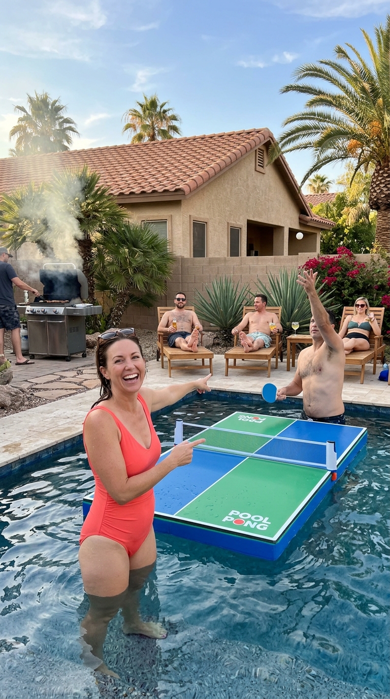 Sarah L.'s pool party