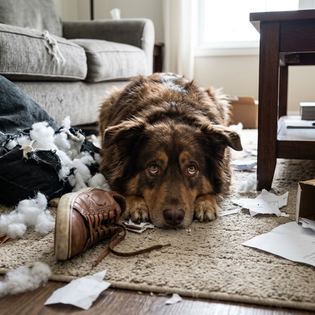 She inhales her food in 60 seconds - then throws it up on your carpet.