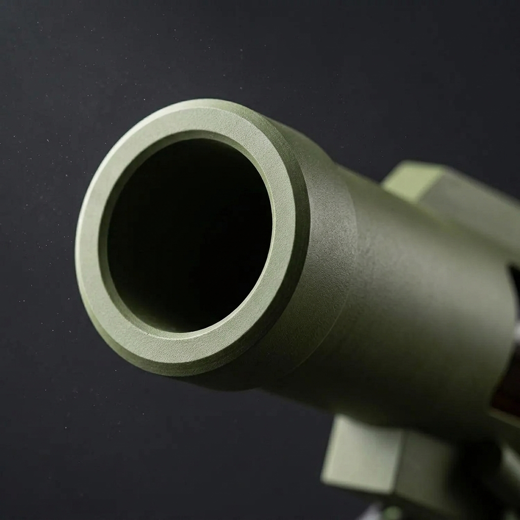 Mortar tripod bipod legs spread for stability