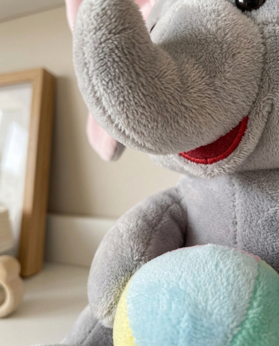 Plush So Soft She'll Pick It Over The Cat.