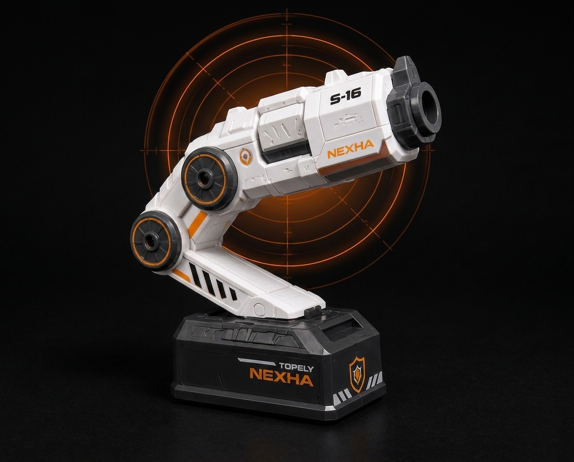 Robotic arm motion tracking close-up