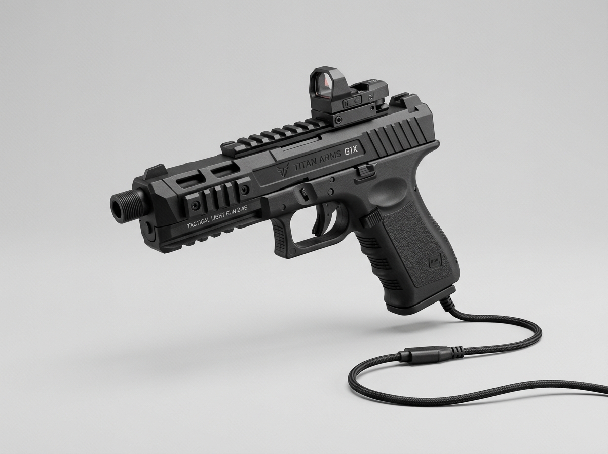Gun4IR DIY components on workbench