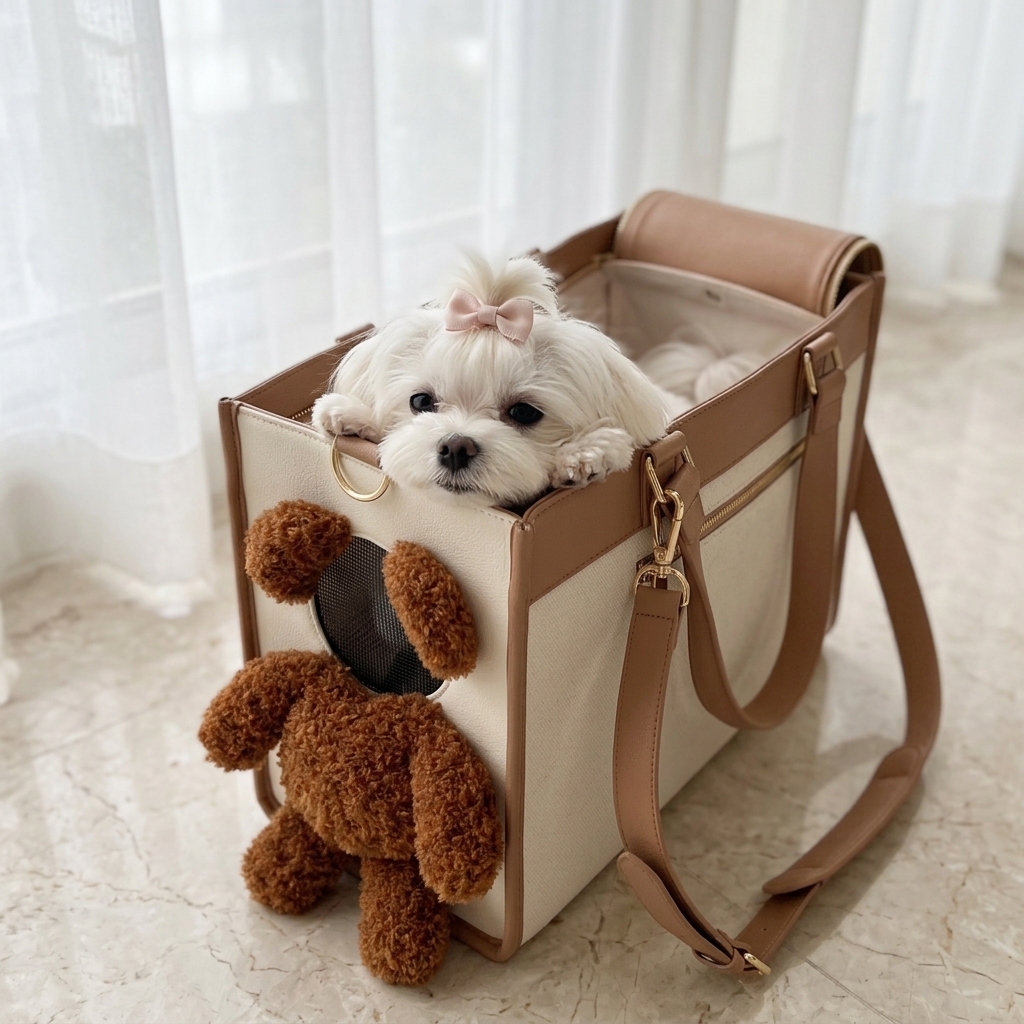 Maltese in Venator tote