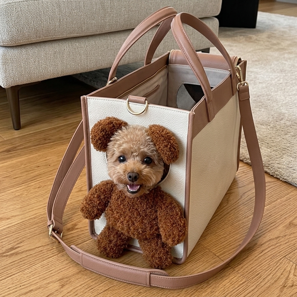 Toy Poodle in Venator tote