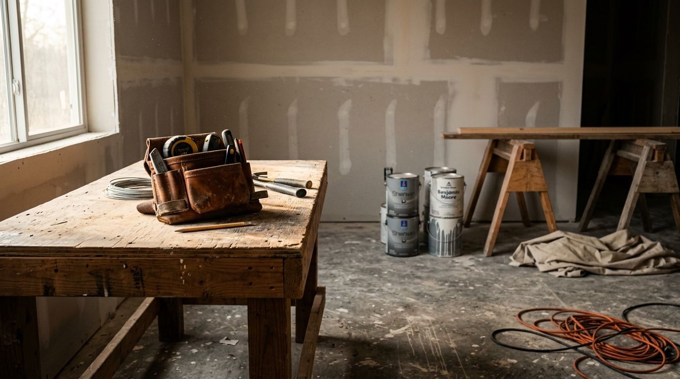 Toughbuilt 2-in-1 on jobsite