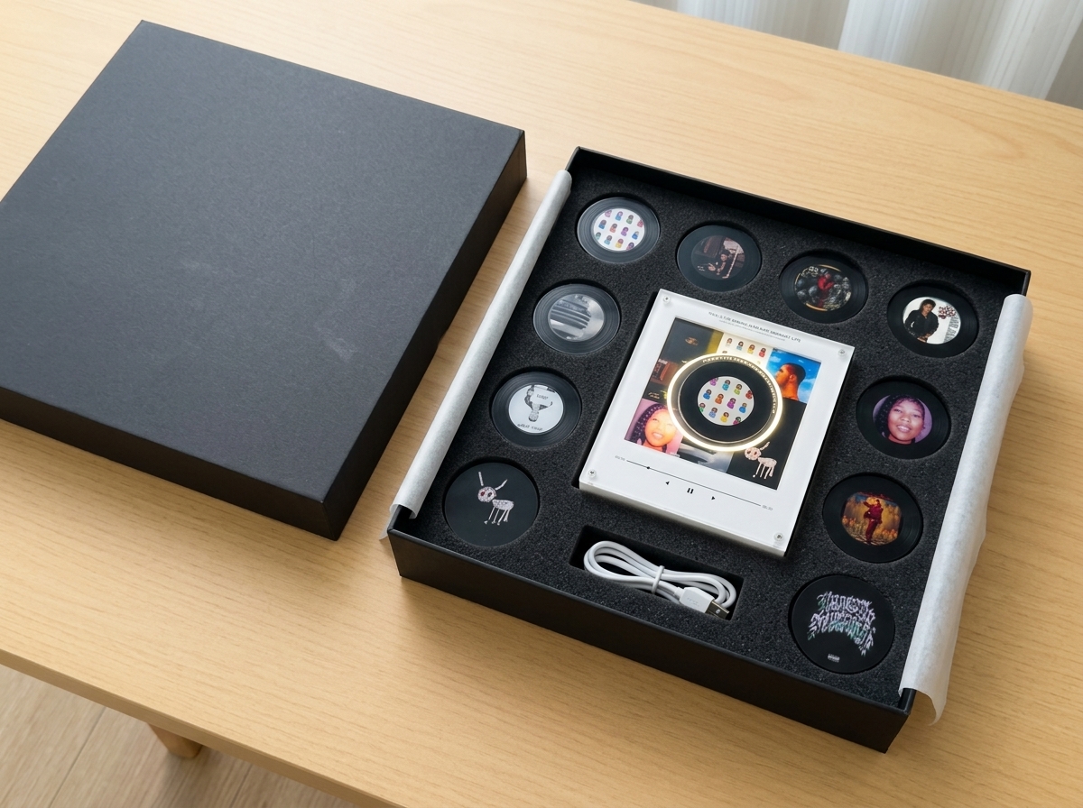 Gift packaging detail