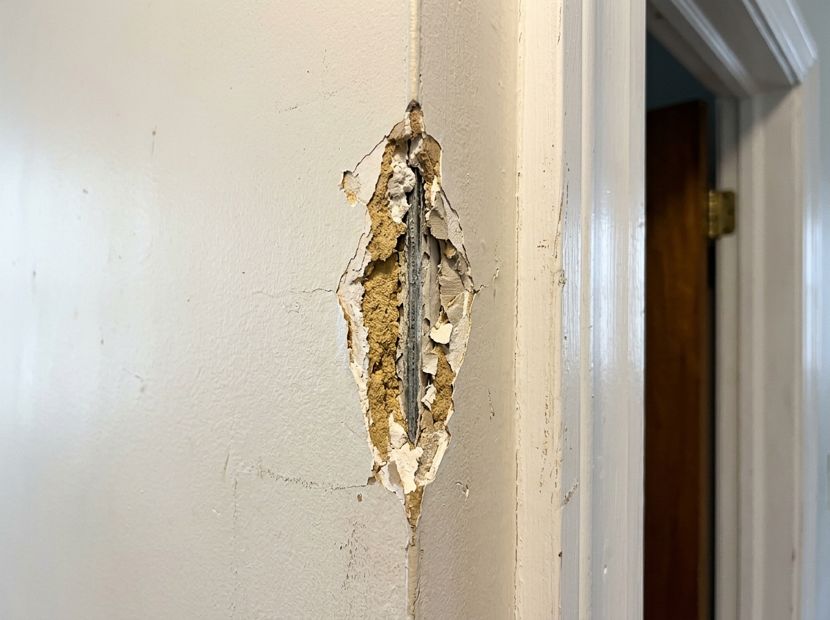 Chipped corners