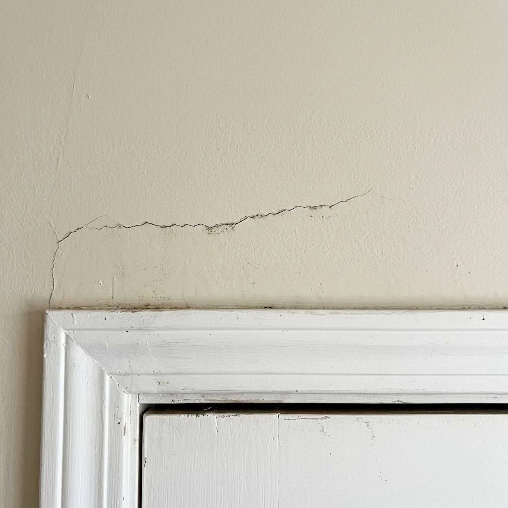 Before: Year-old crack. Sixty seconds.